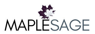MAPLESAGE LOGO Black and WHITE NEW 2-1